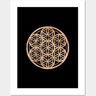 Gold Geometric Glyph Mandala Sigil Rune Sign Seal  -  233 Posters and Art